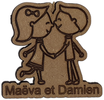 Magnet - Saint Valentin personnalisable